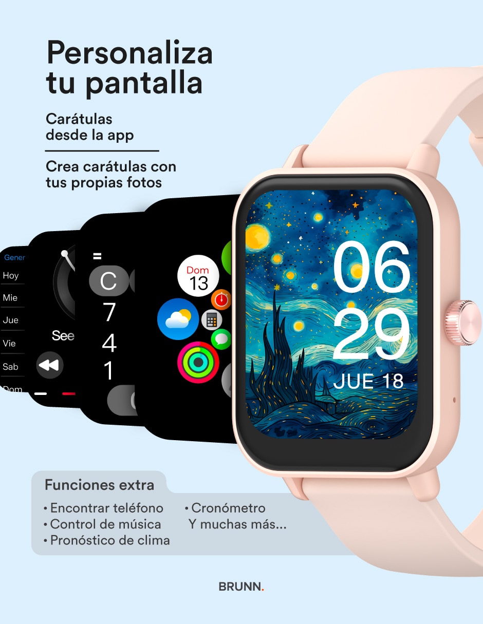 Kit Smartwatch swiss code Migo + Sora unisex
