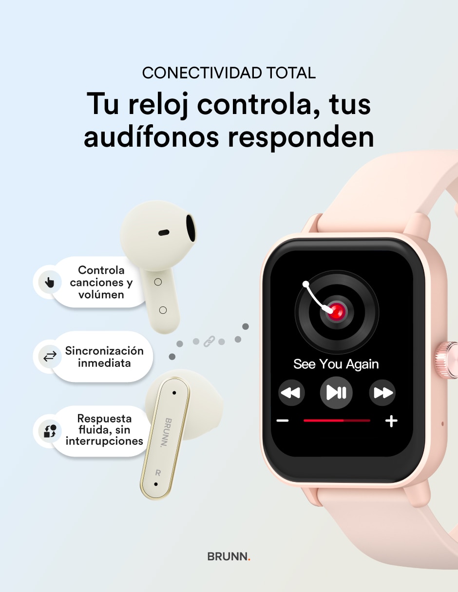Kit Smartwatch swiss code Migo + Sora unisex