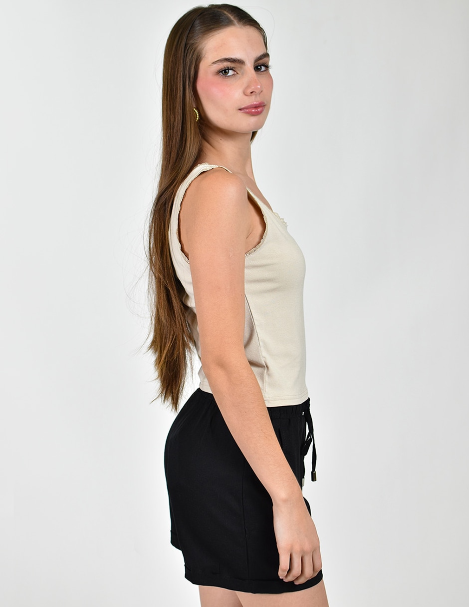 Short de rayón para mujer 2