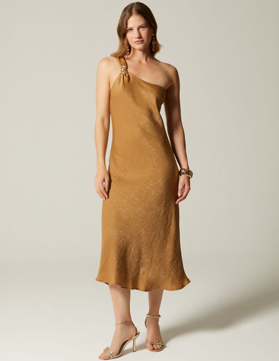 Vestido midi fiesta studio f para mujer