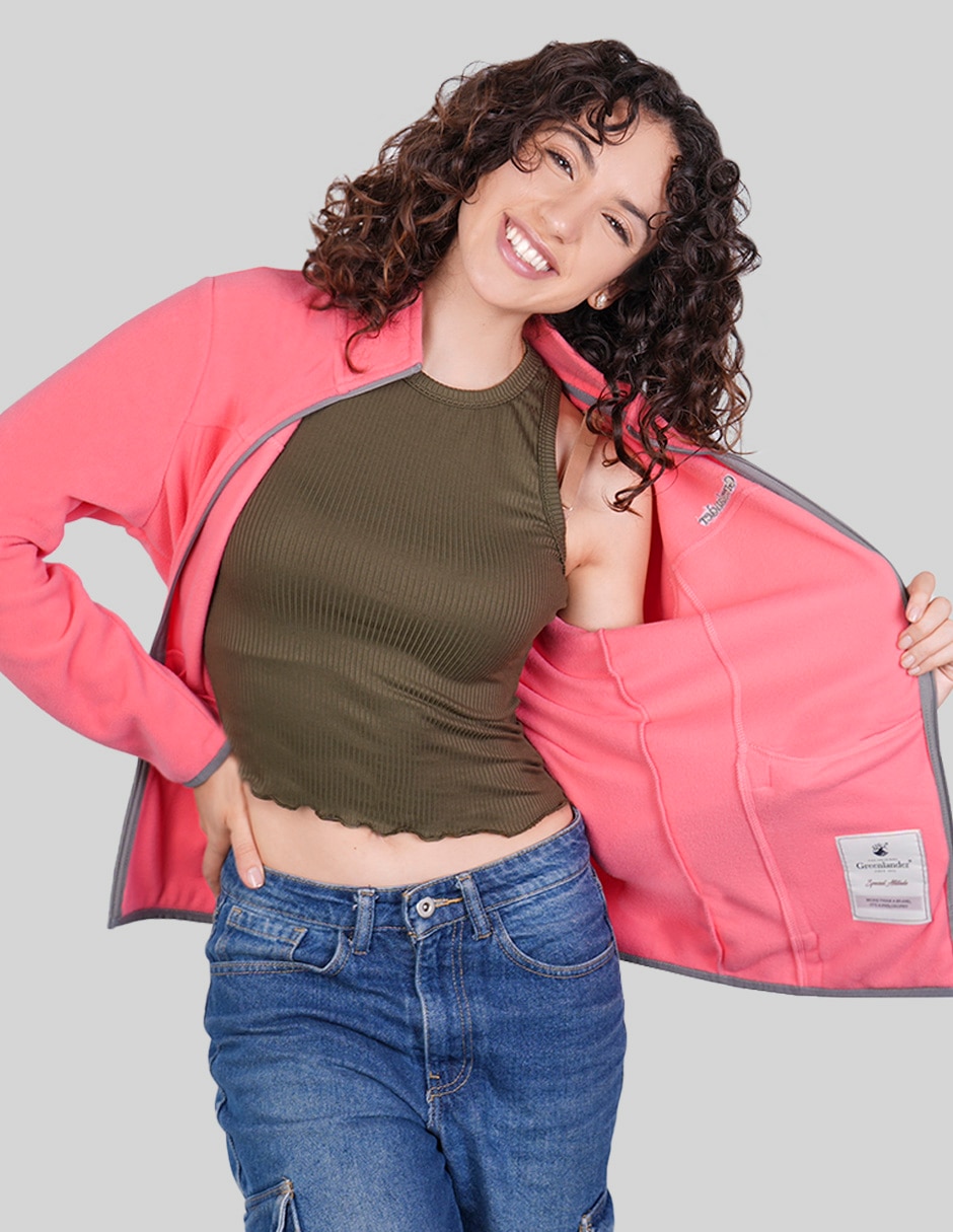 Sudadera con bolsillos para mujer 5