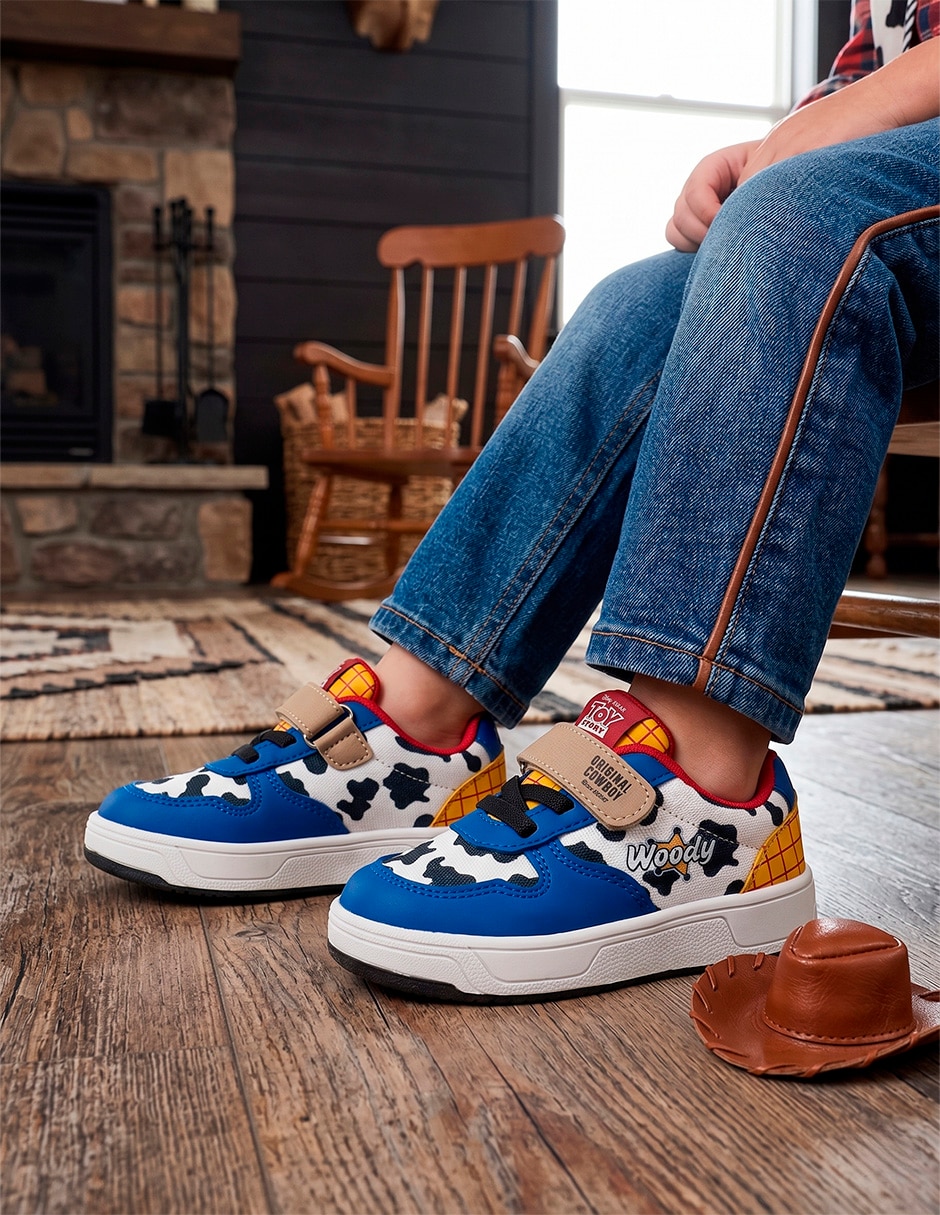 Tenis tropicana para niño disney sheriff woody