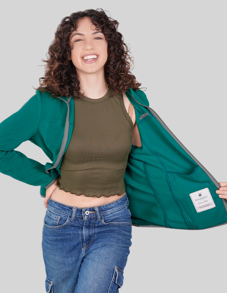 Sudadera con bolsillos Greenlander para mujer