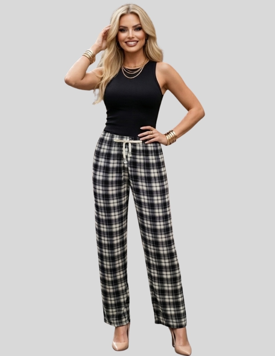 Pantalón recto para mujer 7