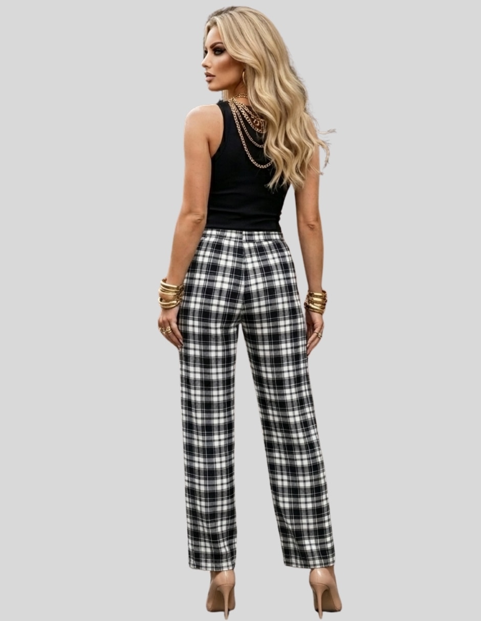 Pantalón recto para mujer 4