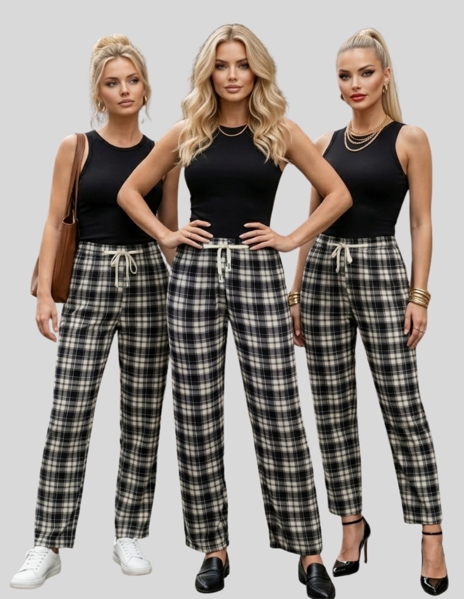 Pantalón recto para mujer 3
