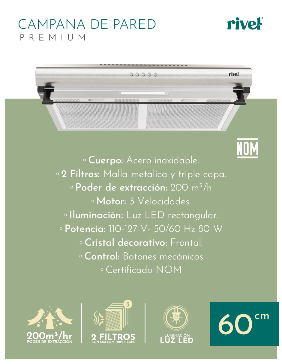 Parrilla de gas rivel combos cmb4qac de acero inoxidable
