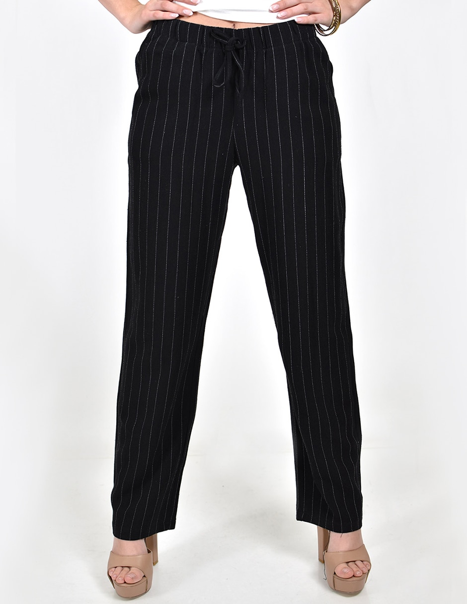 Pantalón regular recto para mujer
