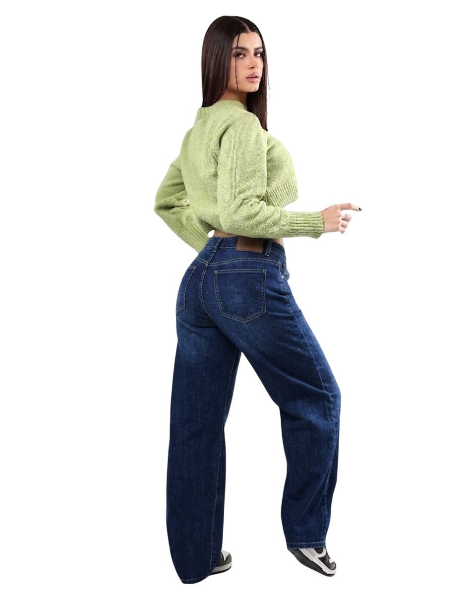 Jeans mom para mujer 2
