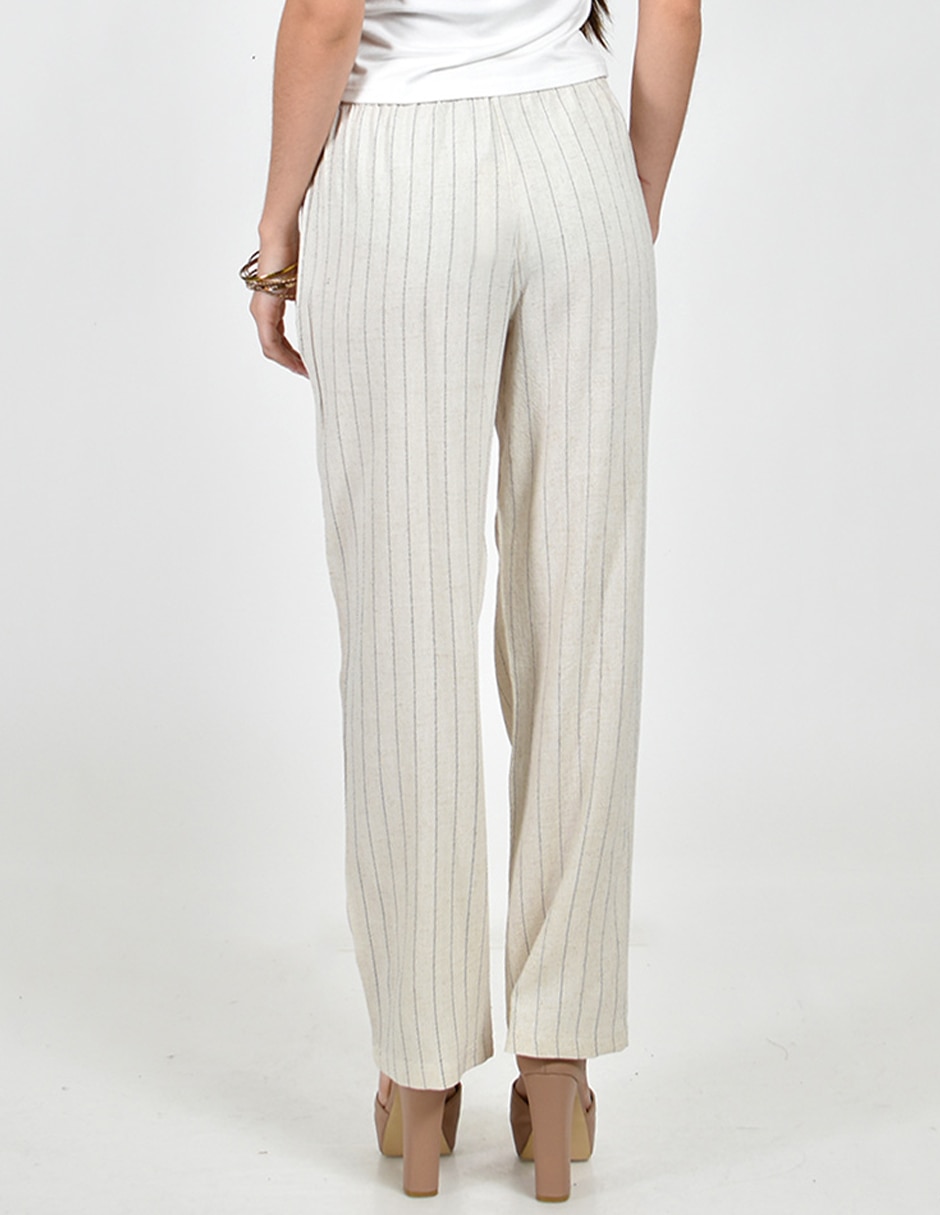Pantalón regular recto para mujer 2