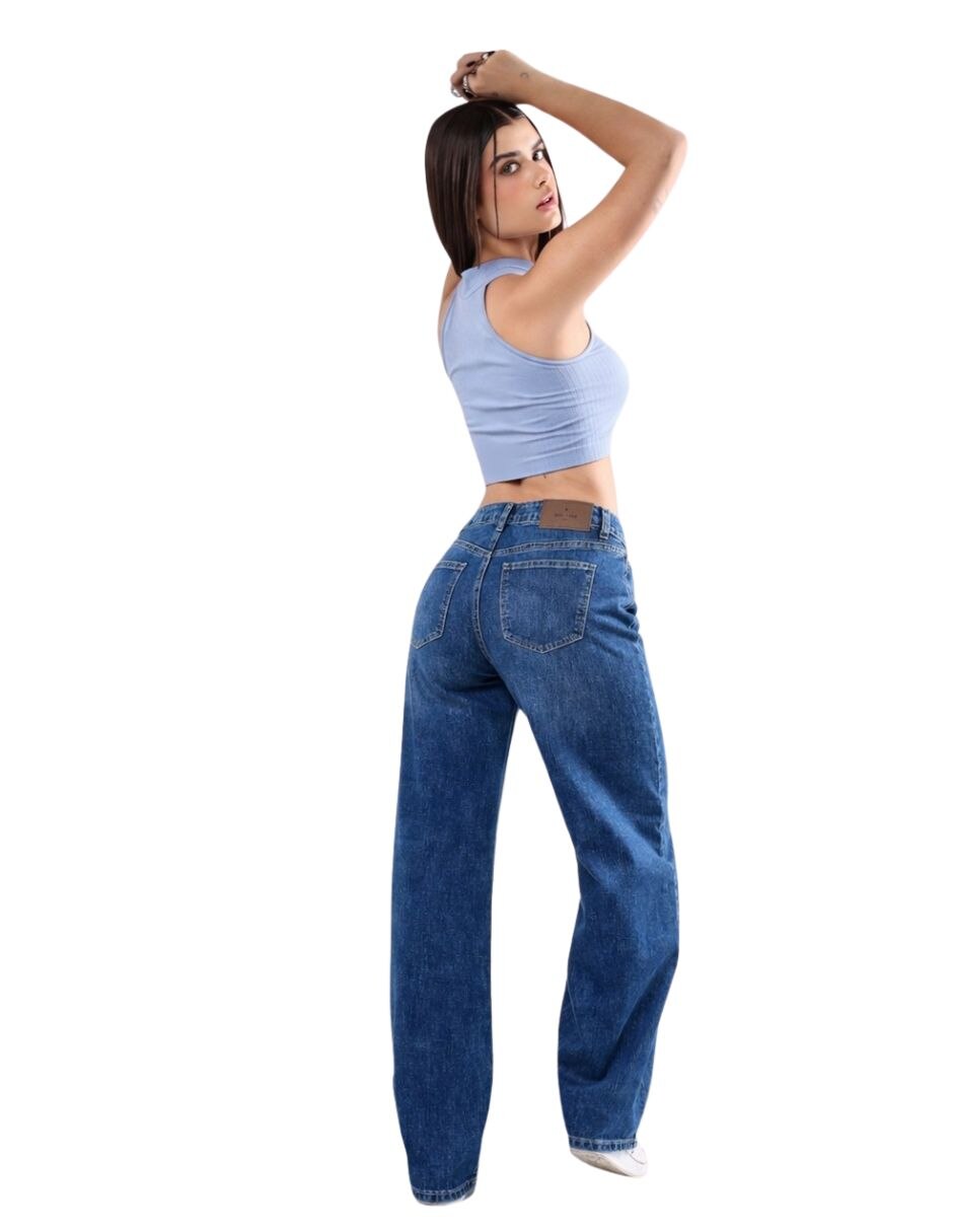 Jeans mom para mujer 5