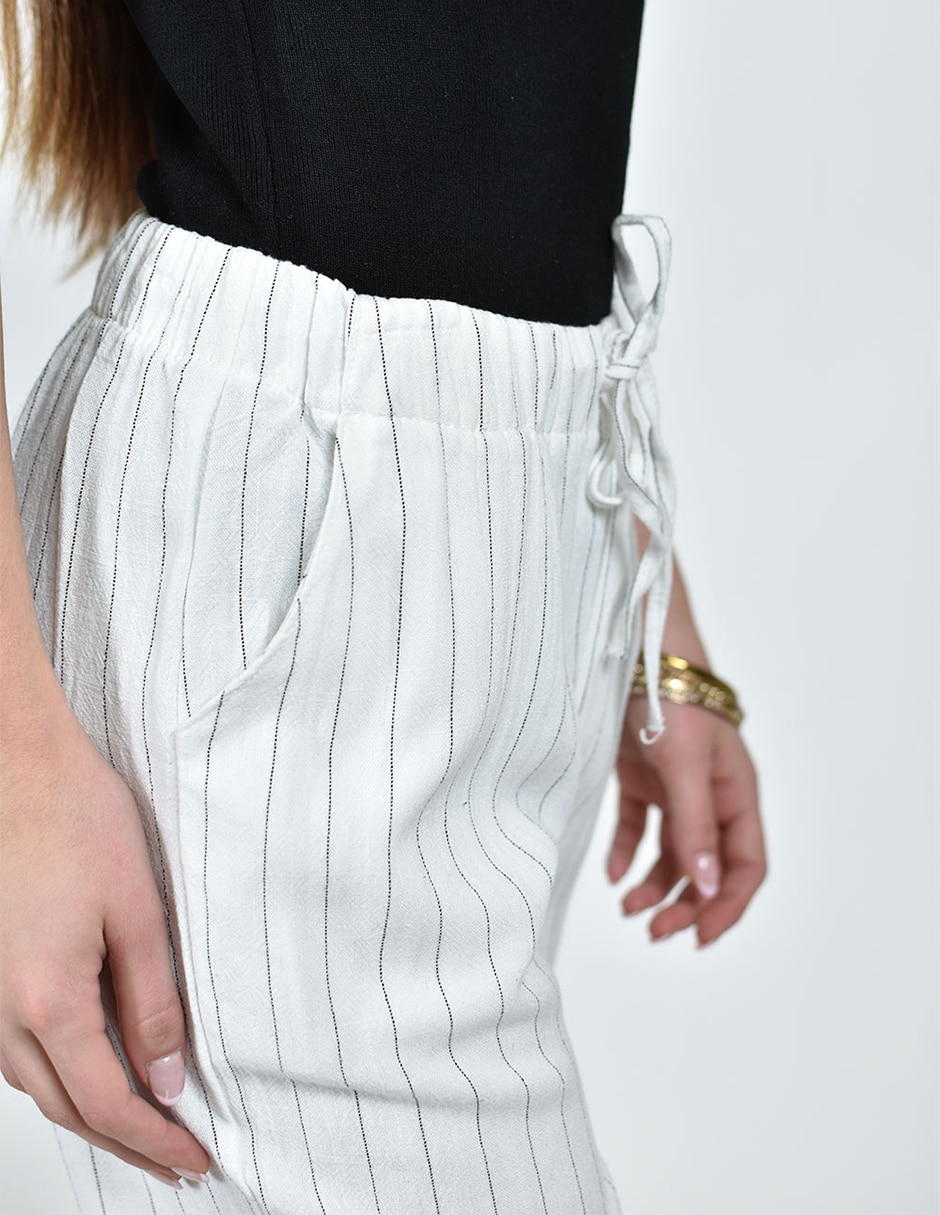 Pantalón regular recto para mujer 2