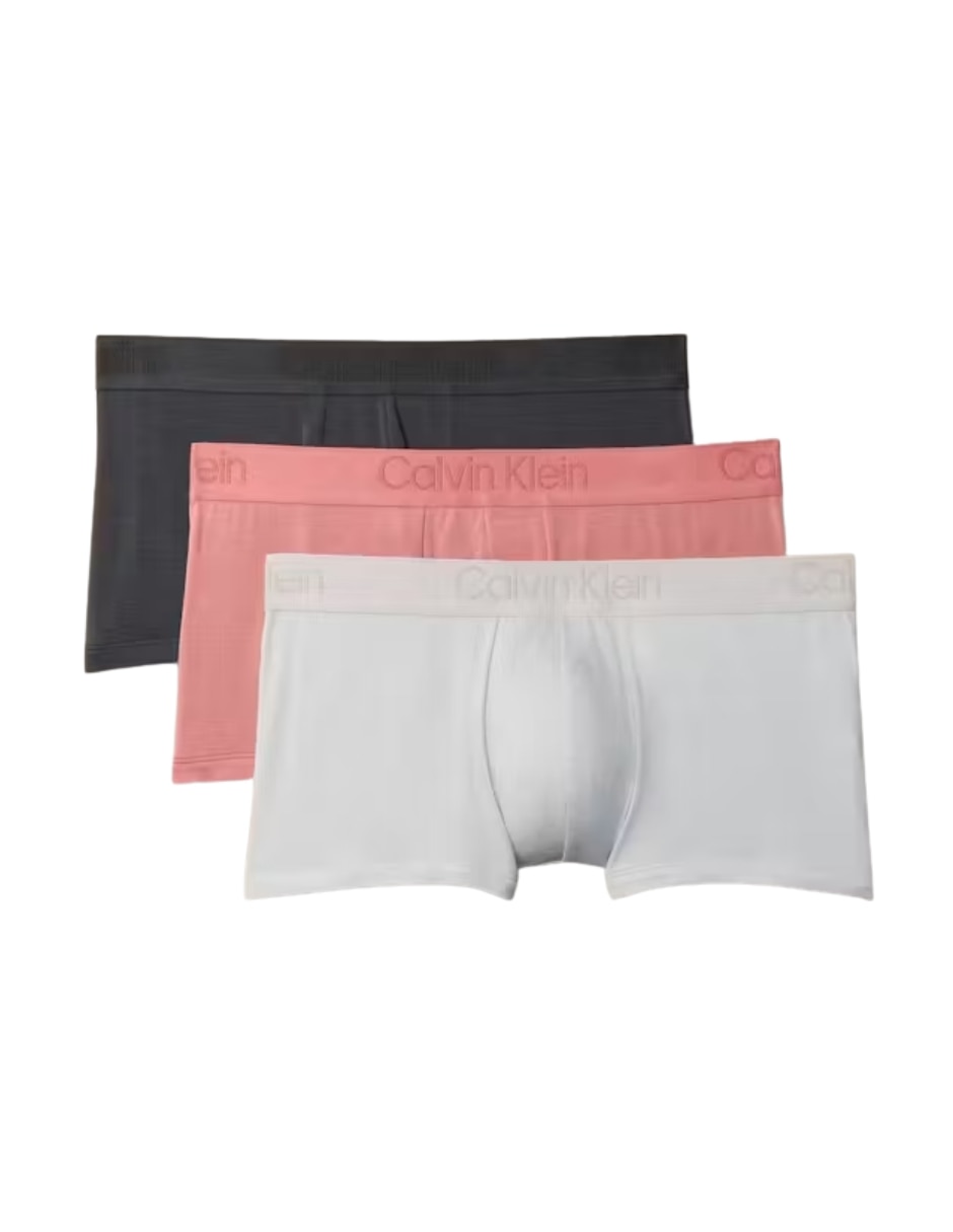 Set calzón bóxer calvin klein para hombre 3 piezas