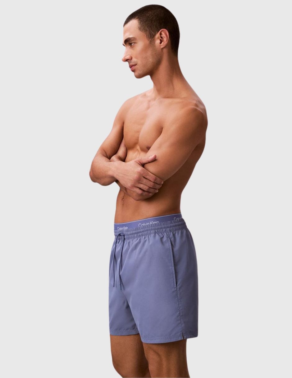 Traje de baño calvin klein con bolsillos para hombre 4