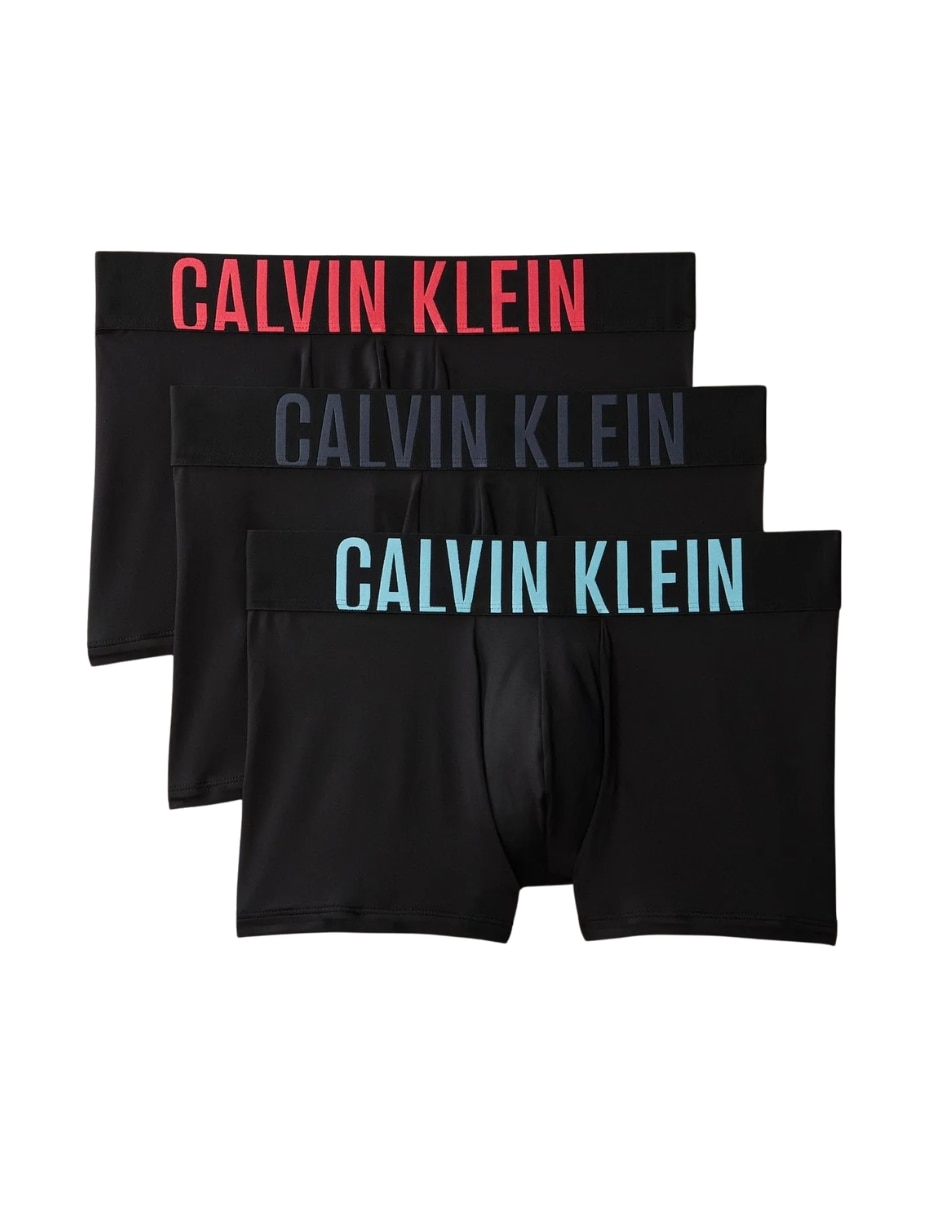 Bóxer trunk Calvin Klein para hombre 3 piezas