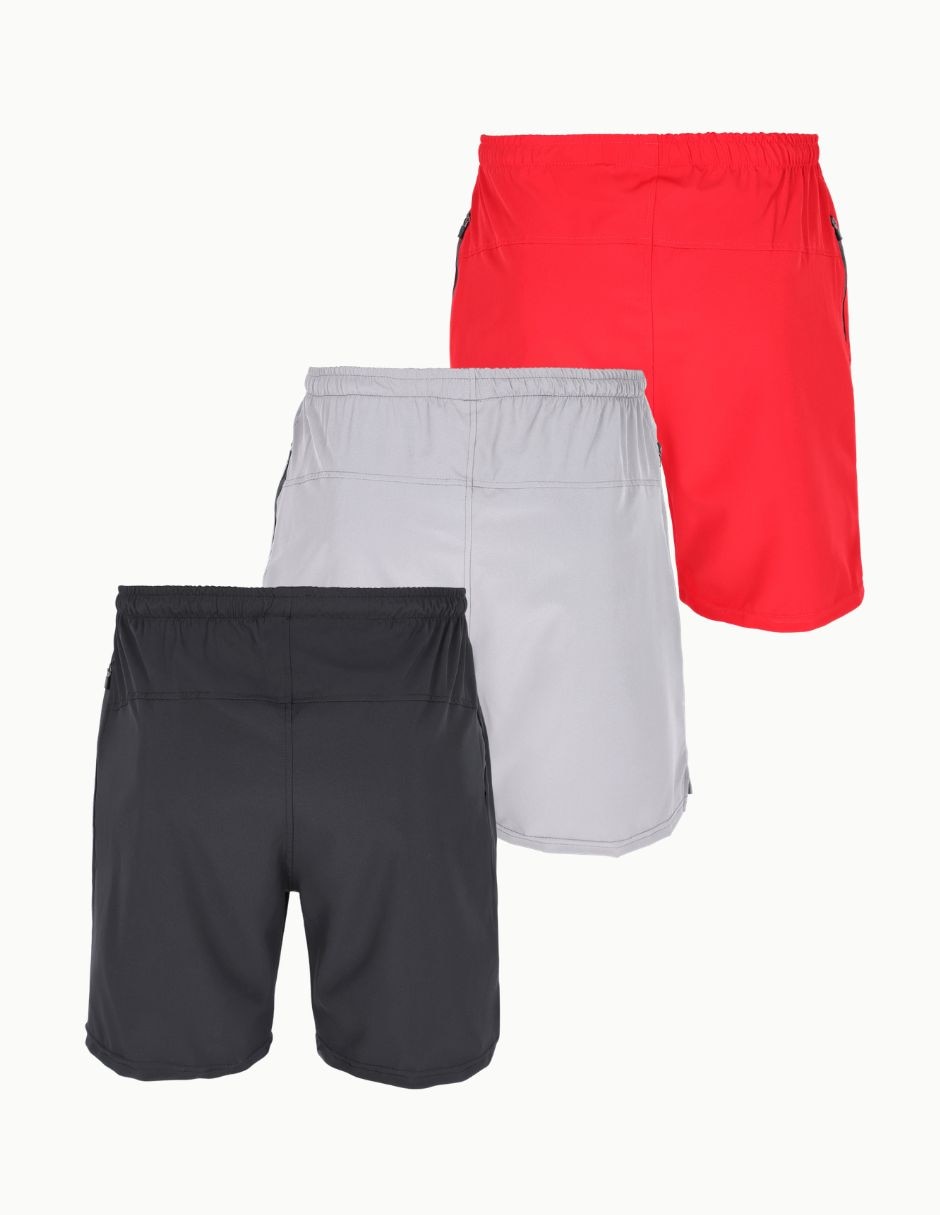 Short con bolsillos para multidisciplina hombre