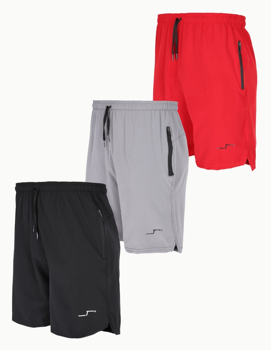 Short con bolsillos para multidisciplina hombre