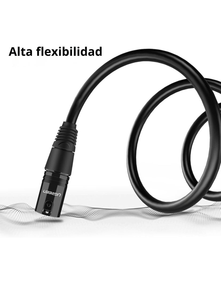 Cable xlr ugreen a tipo xlr de 5 m