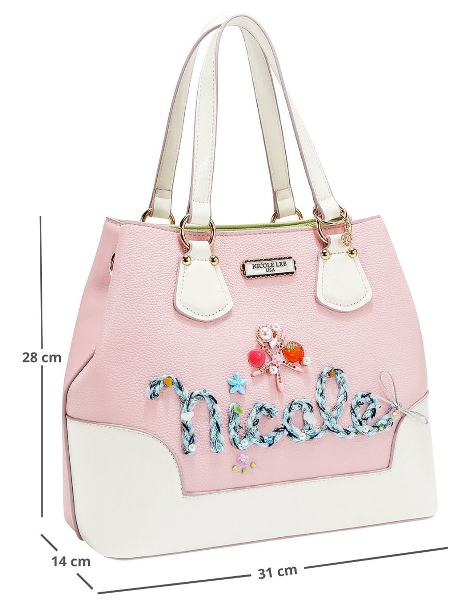 Bolsa satchel nicole lee para mujer