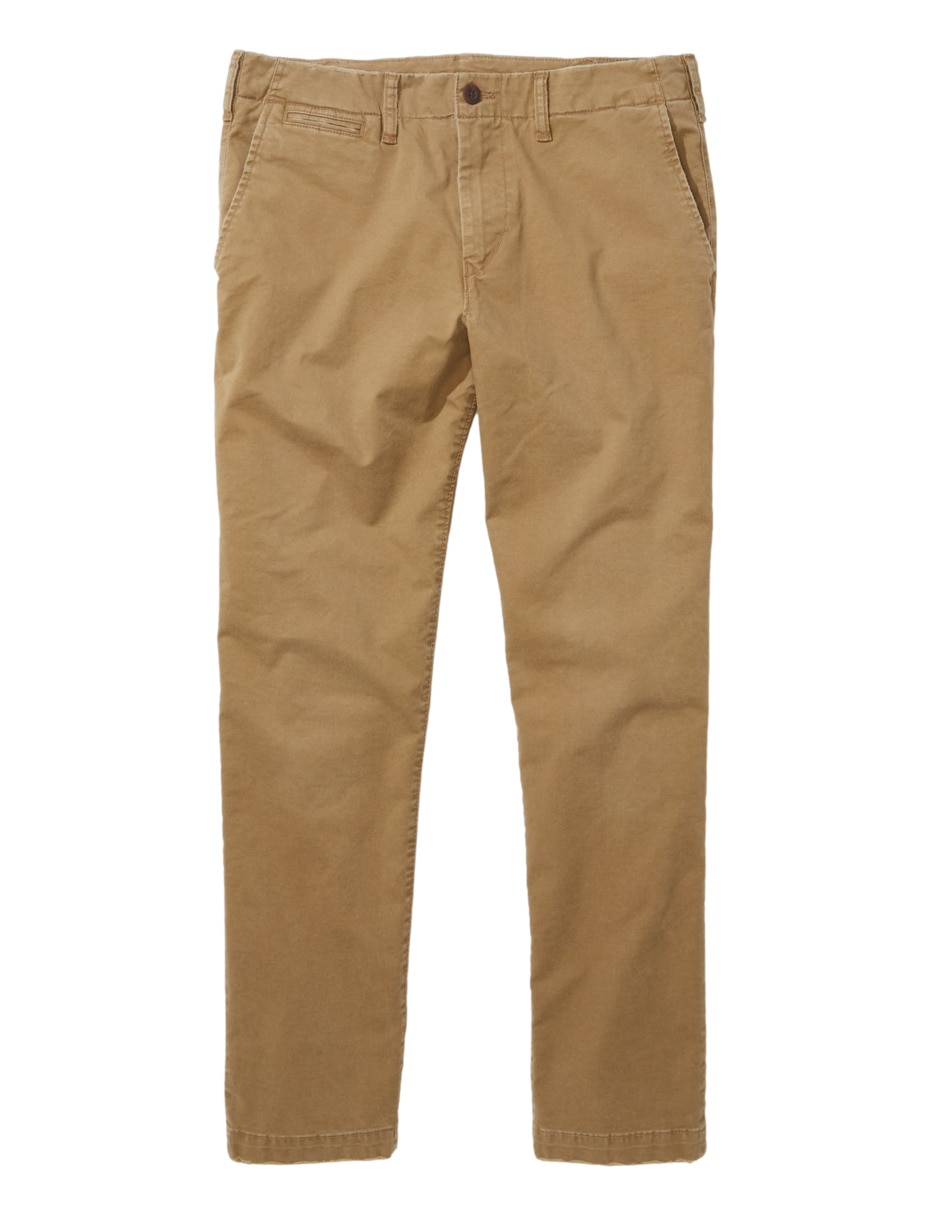 Pantalón casual regular straight american eagle de algodón para hombre