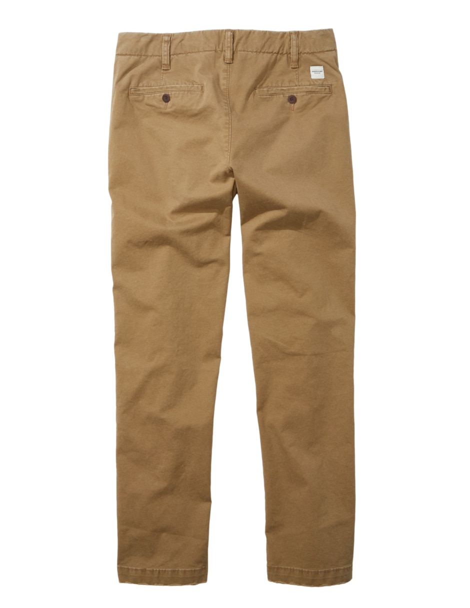 Pantalón casual regular straight american eagle de algodón para hombre