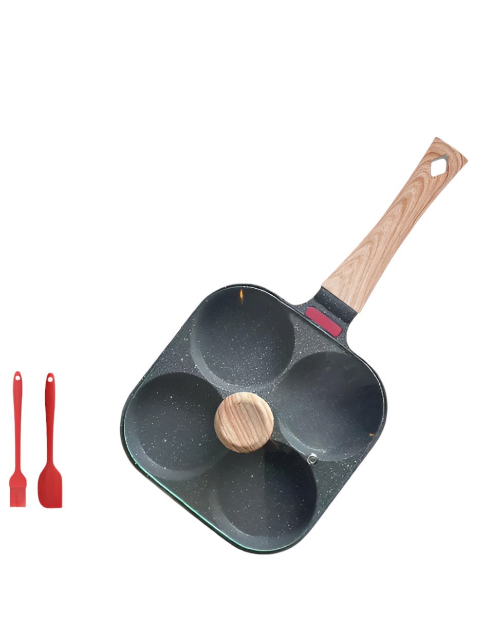 Sartén para huevo de aluminio esmaltado 1 pieza Sartén para huevo de aluminio esmaltado 1 pieza