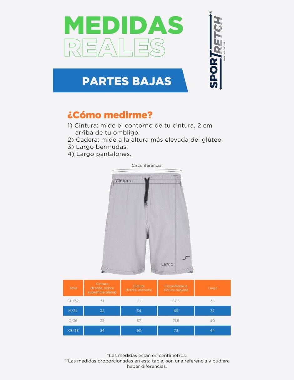 Short con bolsillos Hombre 2