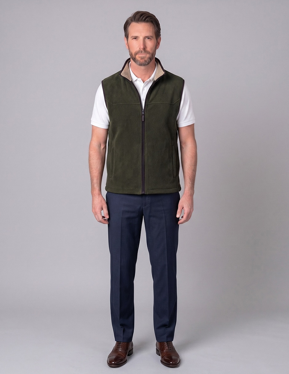 Chaleco greenlander con bolsillos para hombre