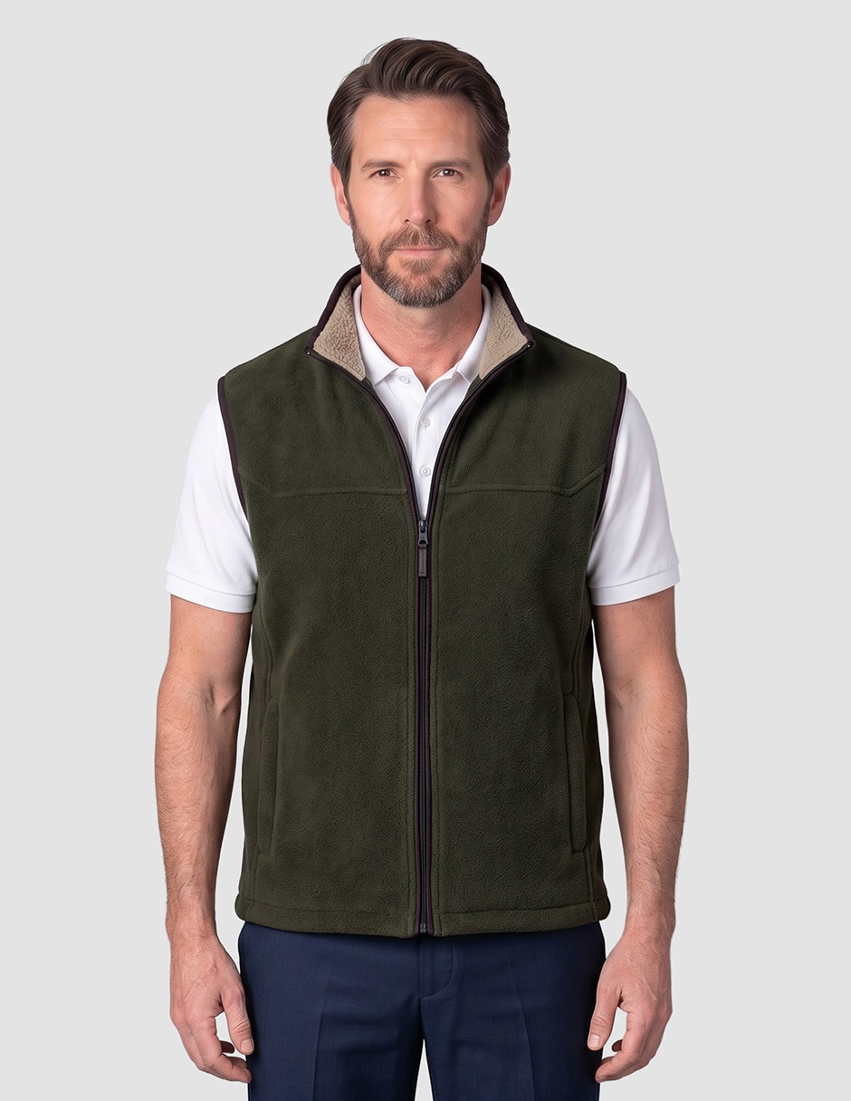 Chaleco greenlander con bolsillos para hombre
