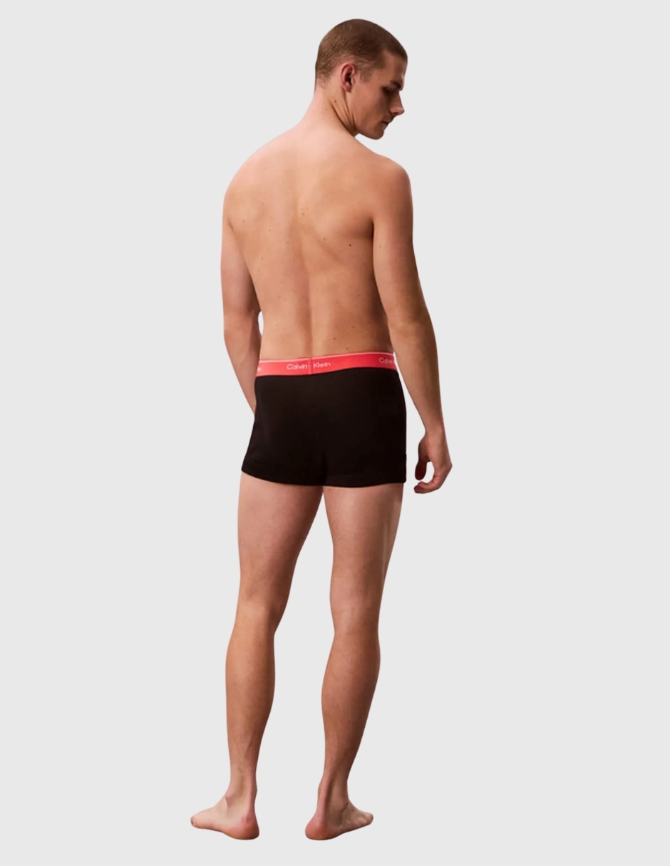 Bóxer trunk de algodón para hombre 3 piezas 4