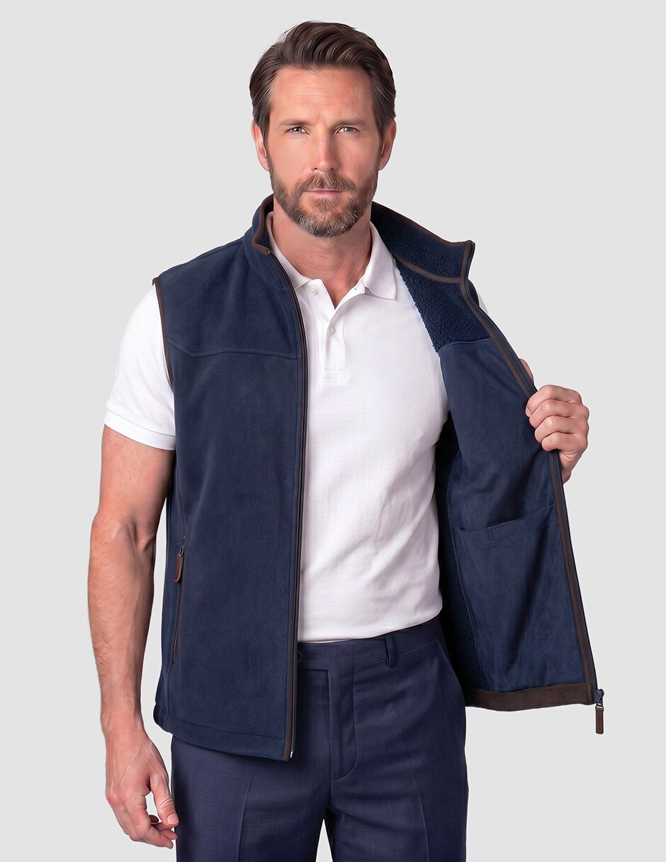 Chaleco con bolsillos para hombre 2