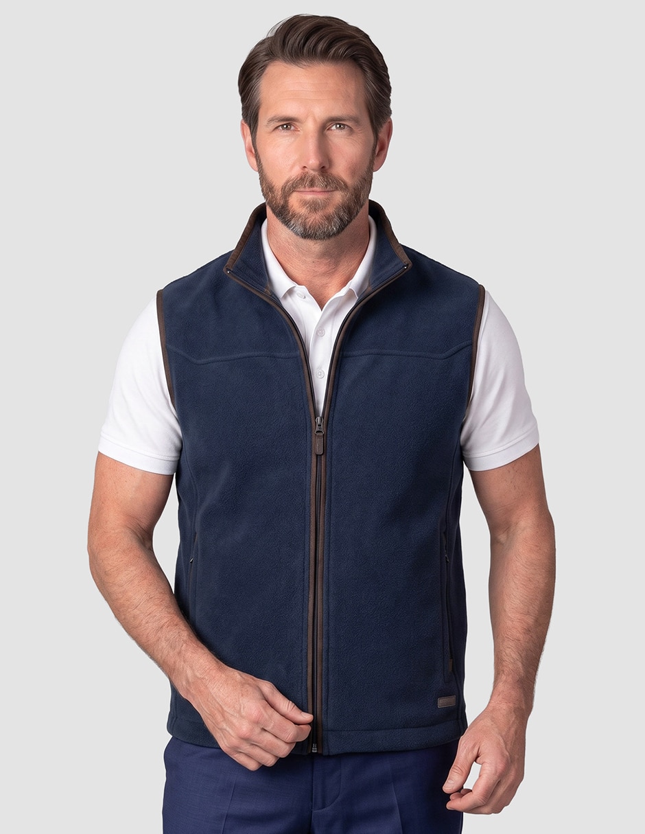Chaleco con bolsillos para hombre