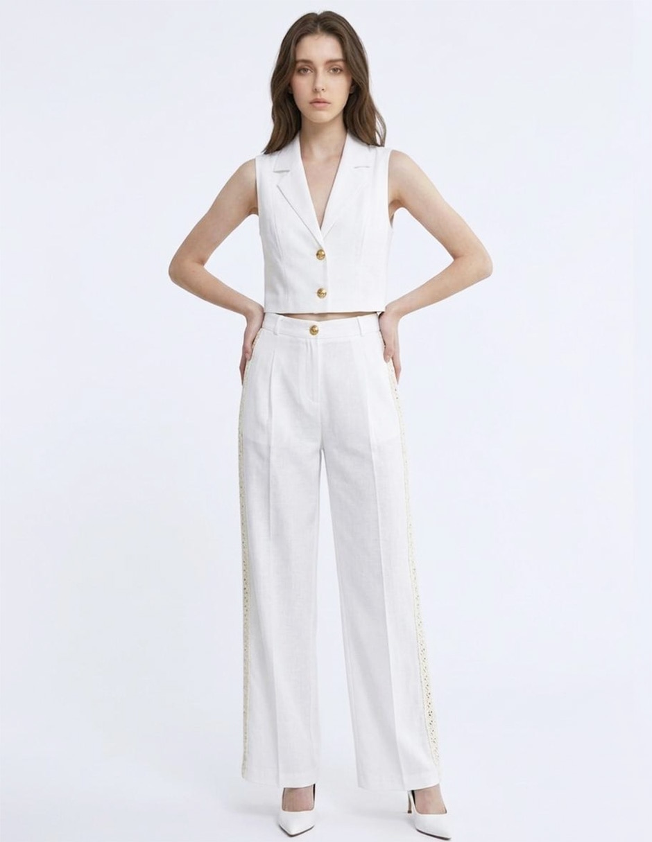 Conjunto business casual para mujer
