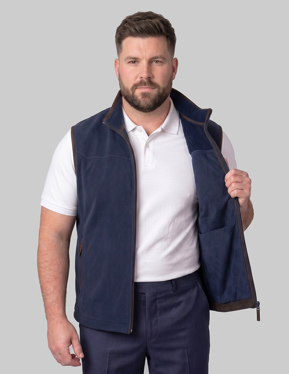 Chaleco con bolsillos para hombre 4