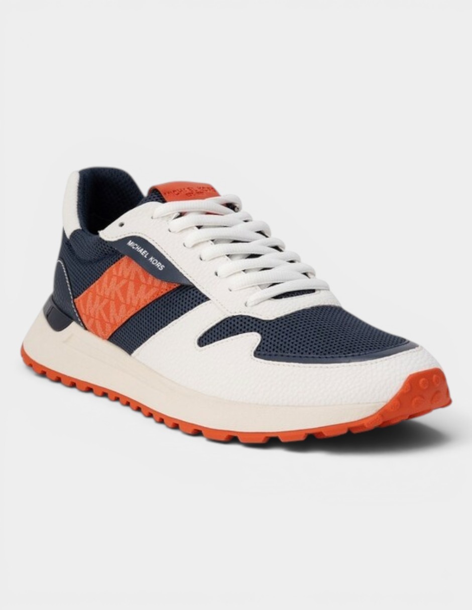 Tenis de piel para hombre