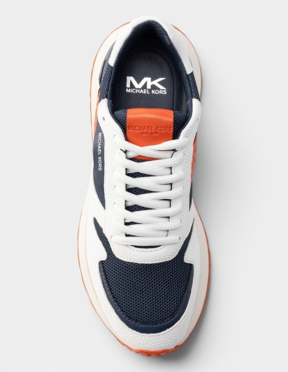 Tenis de piel para hombre