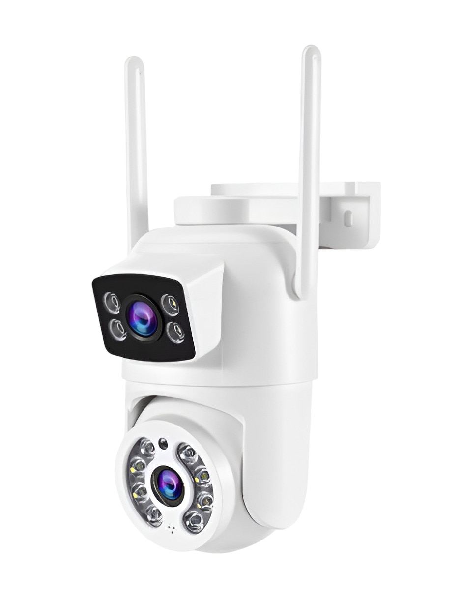 Cámara wi-fi de seguridad inalámbrica 4k/uhd 90¡ para interior y exterior