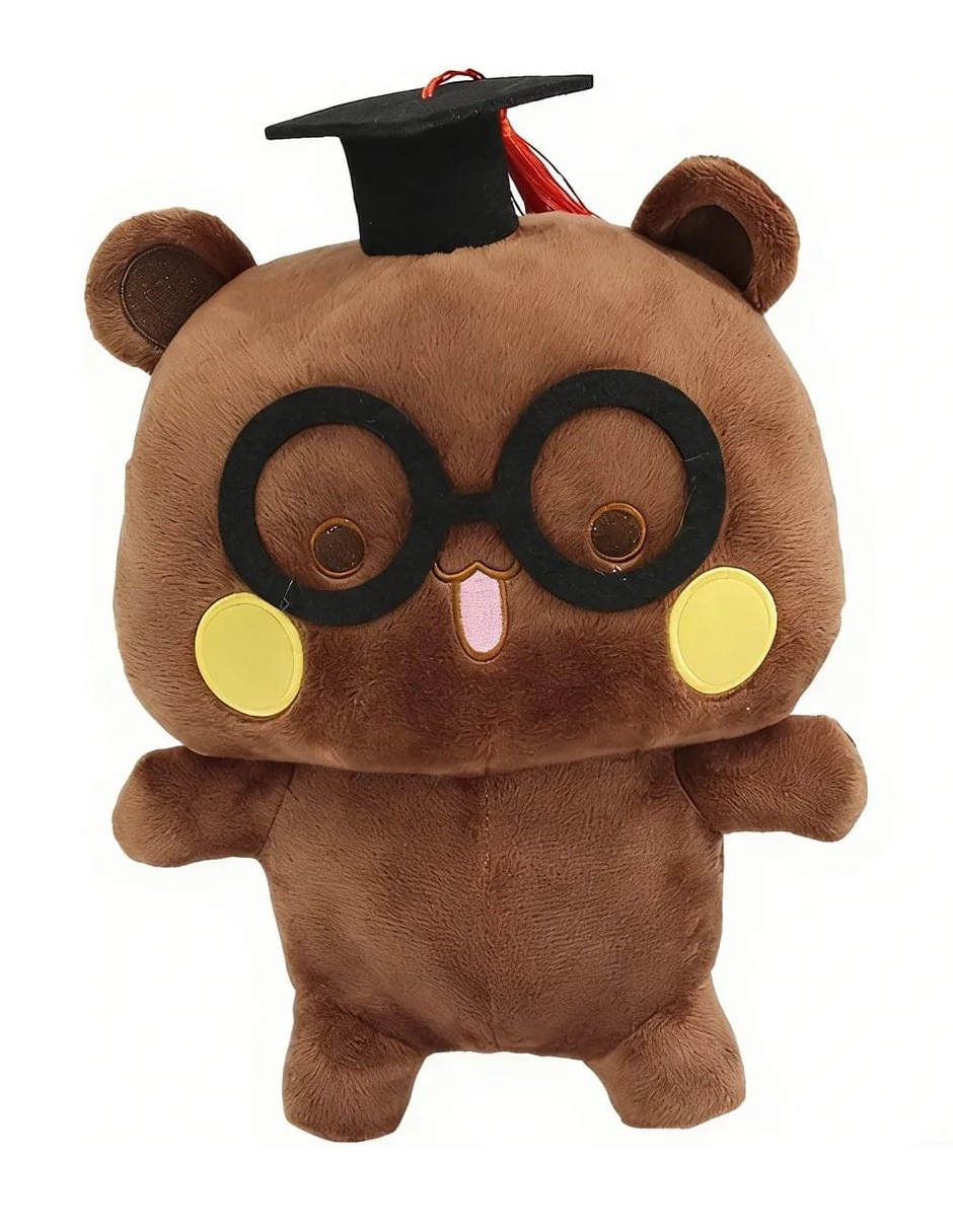 Peluche de animal genérica peluches de graduación