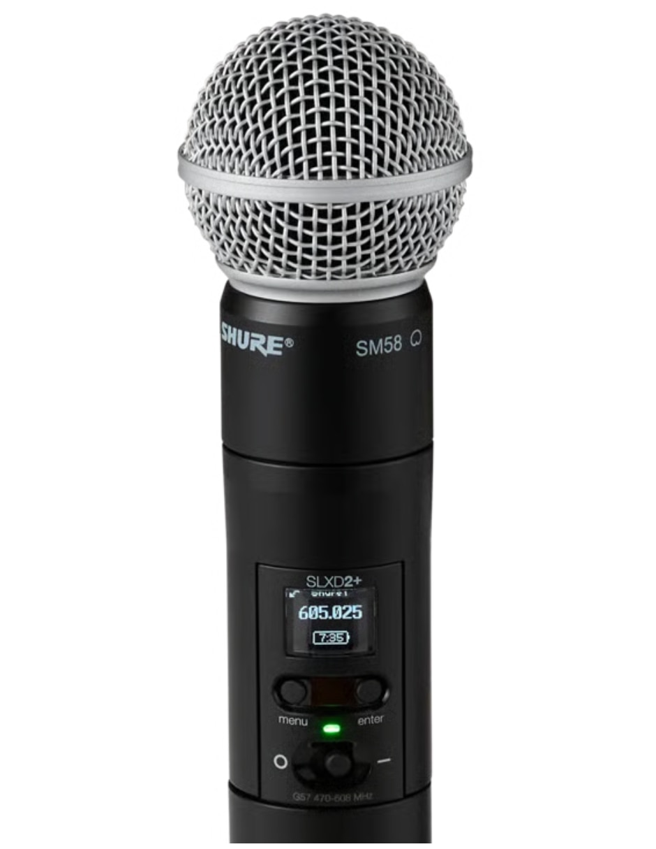 Micrófono SLXD2+/SM58. inalámbrica 3