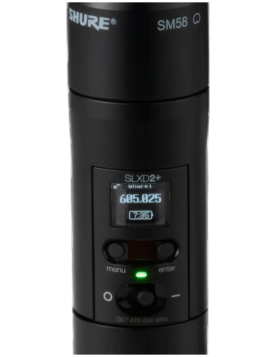 Micrófono SLXD2+/SM58. inalámbrica 2