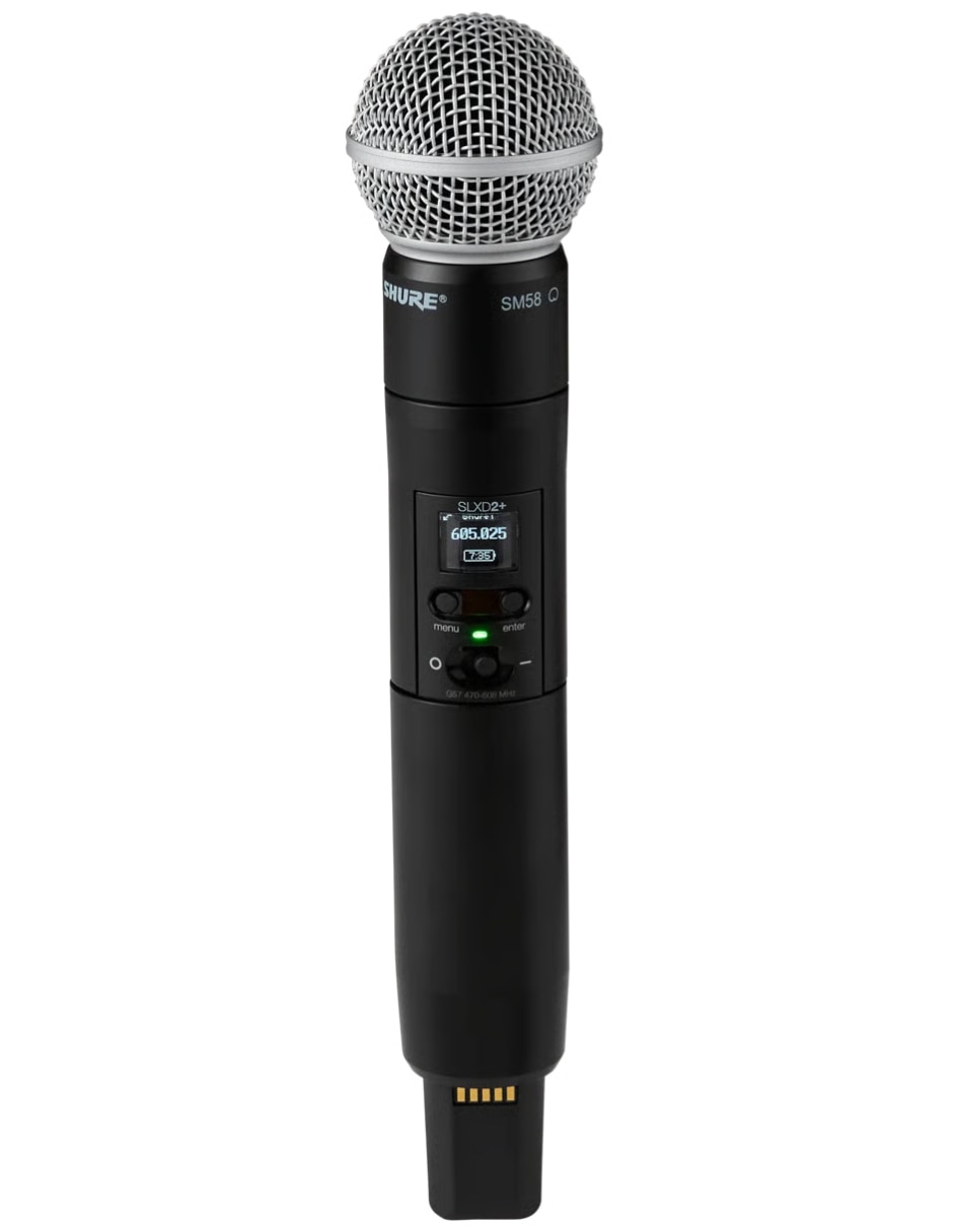 Micrófono SLXD2+/SM58. inalámbrica