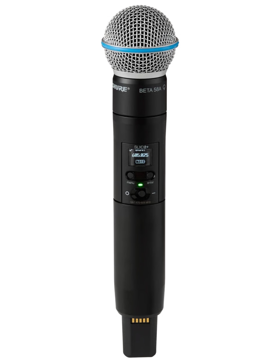Micrófono SLXD2+/B58 inalámbrica