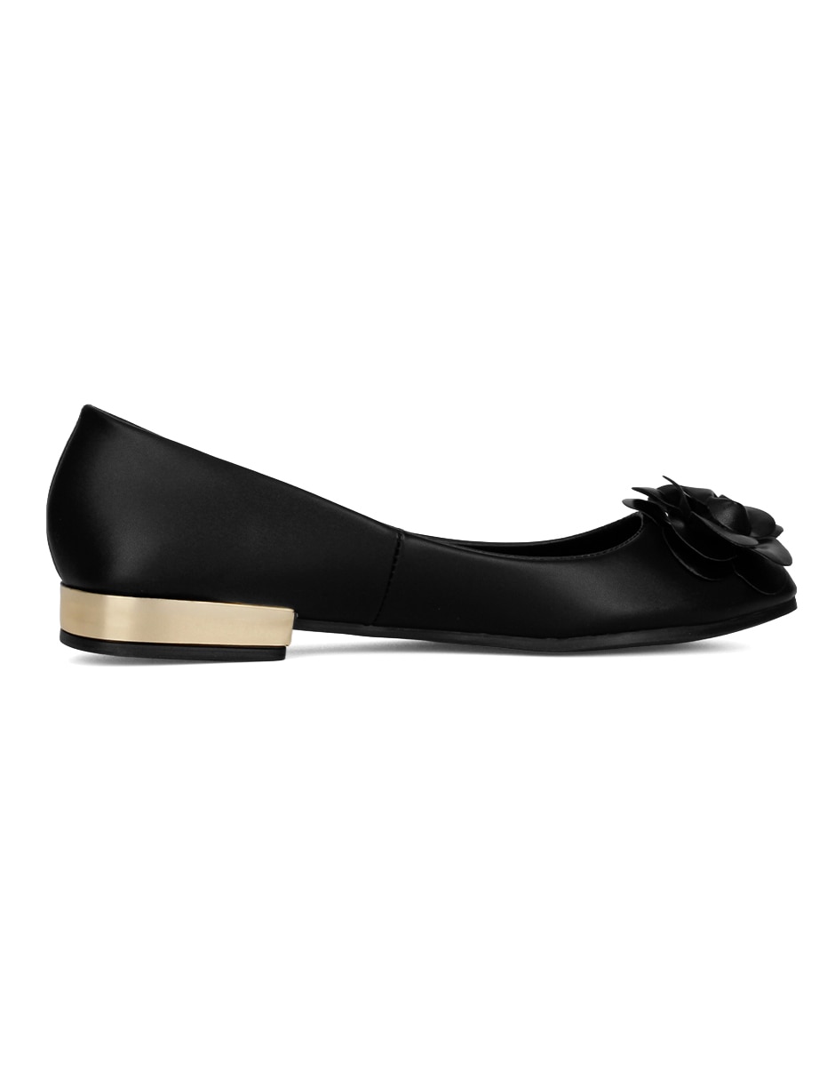 Balerina Rbbasics de piel para mujer