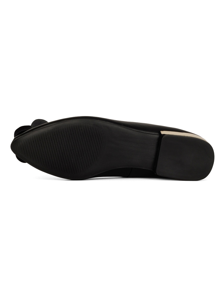 Balerina Rbbasics de piel para mujer