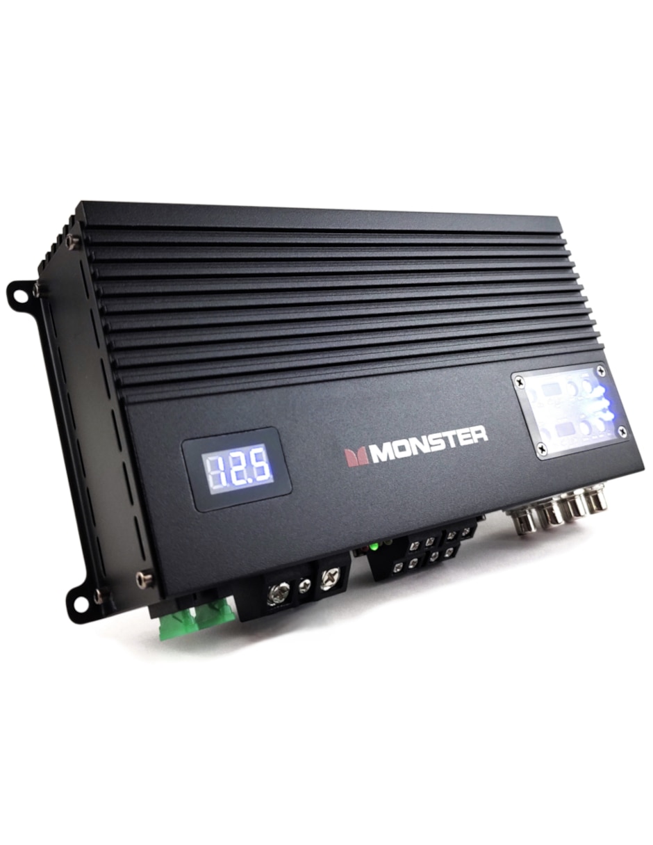 Amplificador para auto monster aac100.4 de 12 vdc