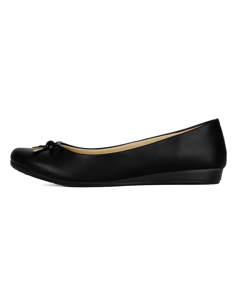 Balerina de piel para mujer