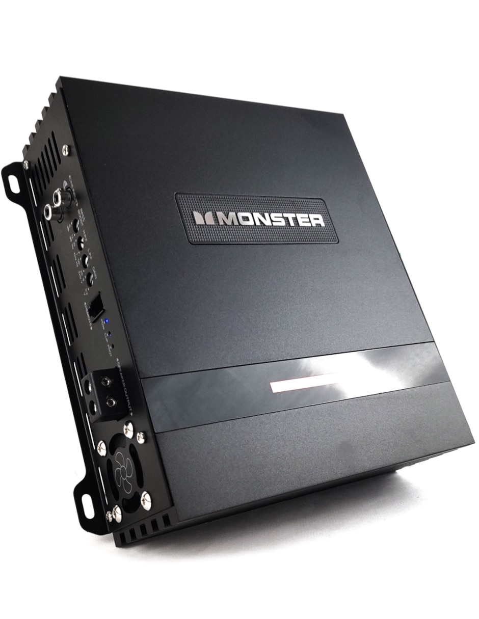 Amplificador para auto monster aal6000.1 de 12 vdc