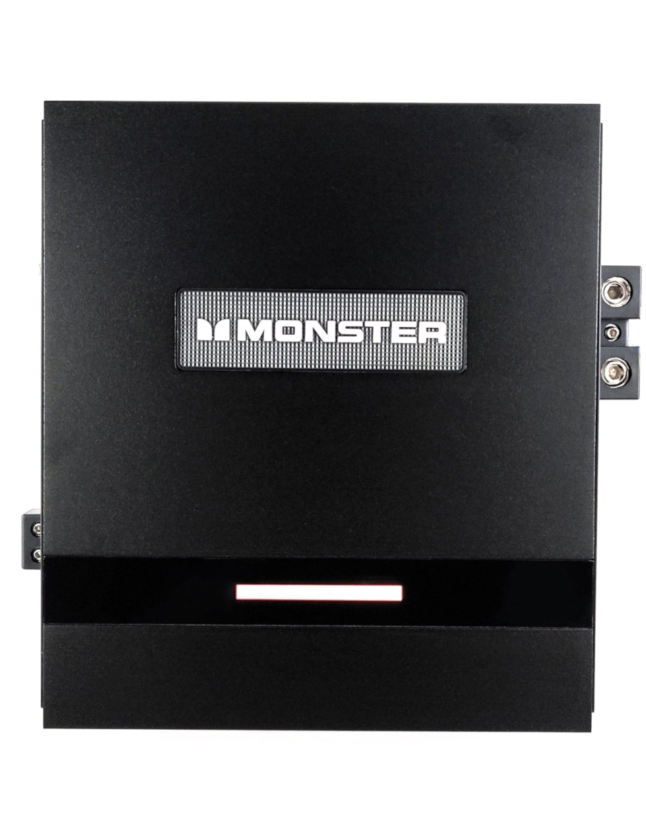 Amplificador para auto monster aal6000.1 de 12 vdc