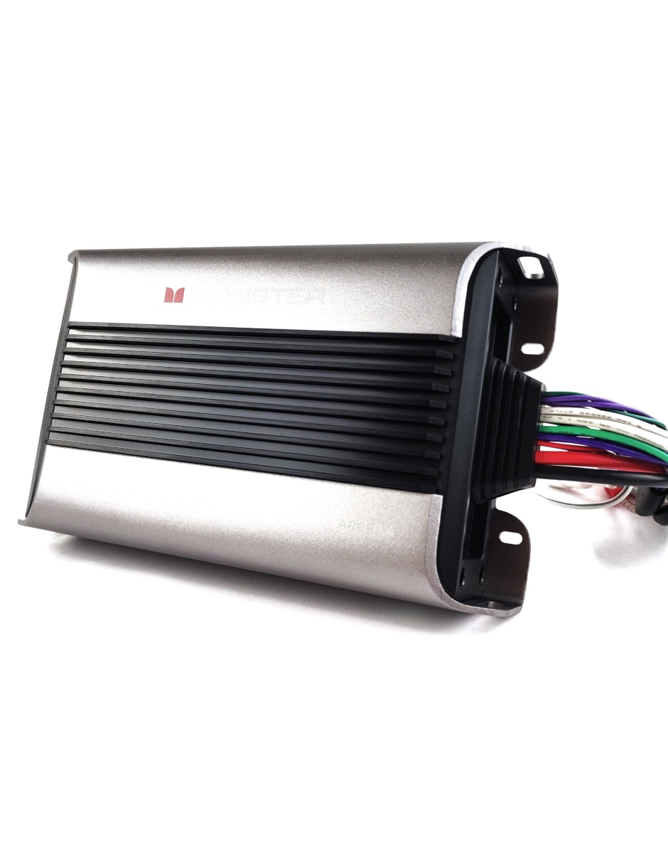 Amplificador para auto arc80.4 de 12 vdc 3