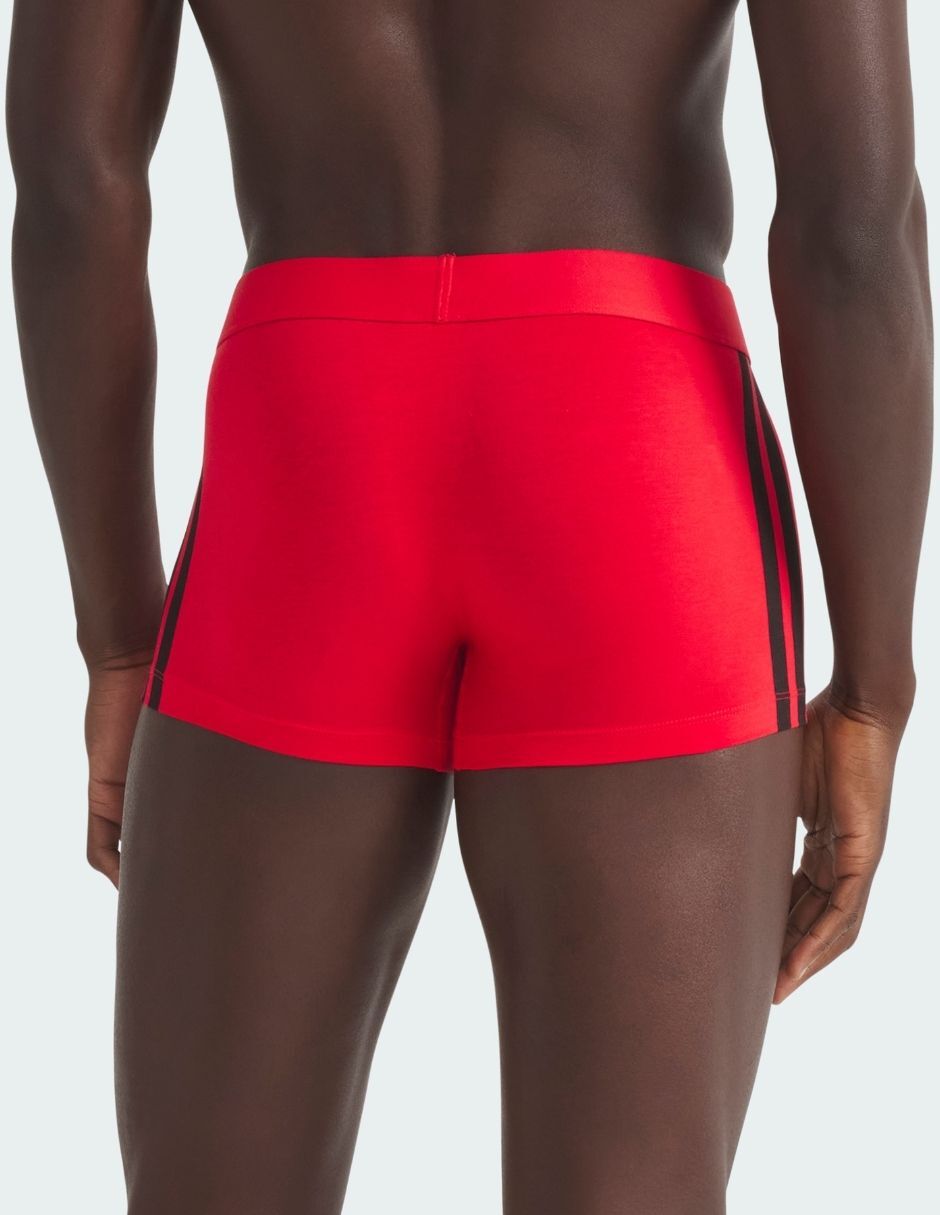 Bóxer trunk adidas de algodón y spandex para hombre 2 piezas